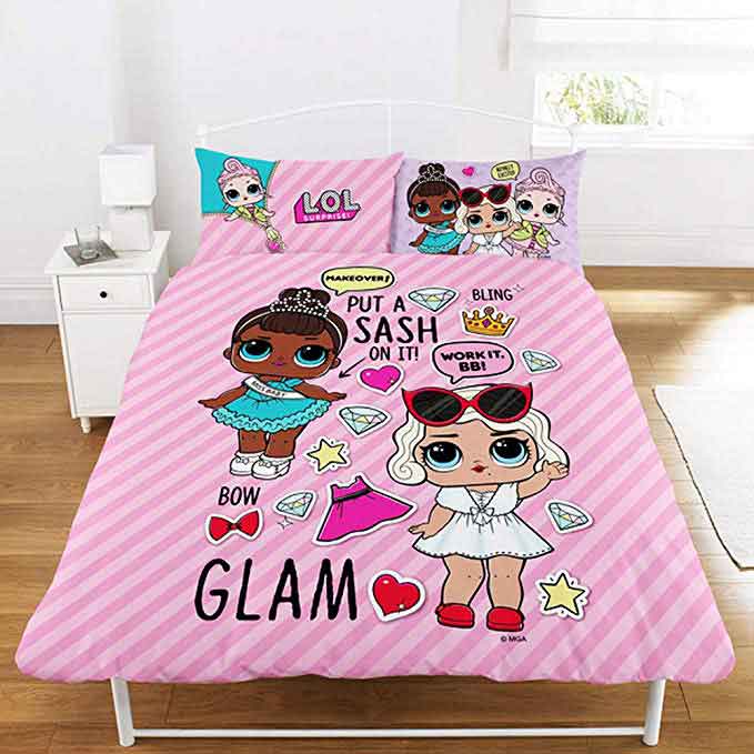 surprise chica Lansfield cama conjunto Reveal nuevo Lol cama para niños ropa L.o.l 